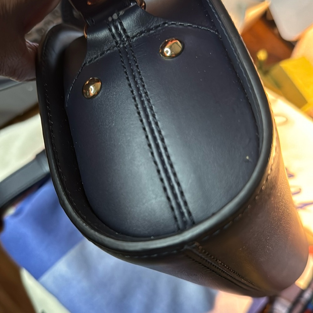 New APC navy blue half moon bag - Picture 4 of 12
